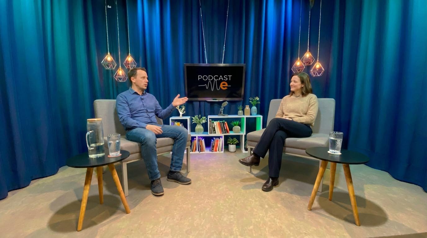 Transmissão de live e videocast com multicâmera